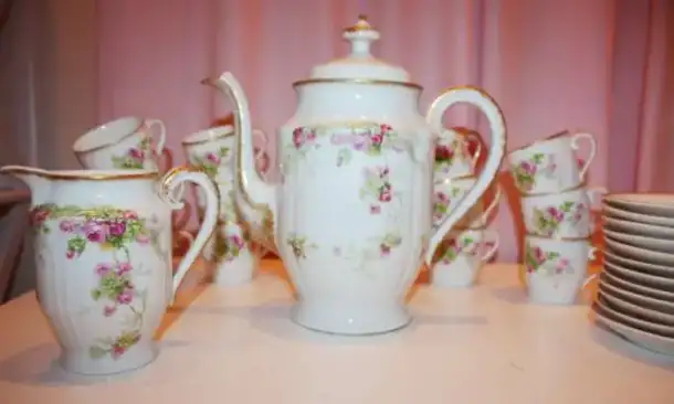 Антикварный французский кофейный набор ЛИМОЖ. LIMOGES! Франция., фотография 6