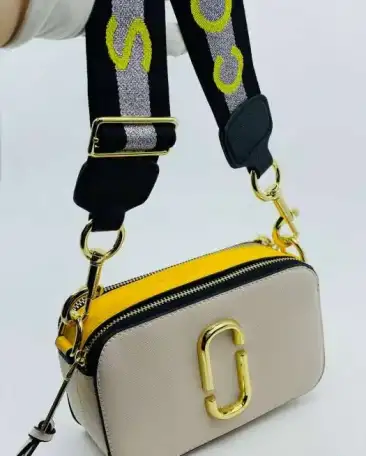 Сумка Marc Jacobs Logo Strap Snapshot French Multi, фотография 5