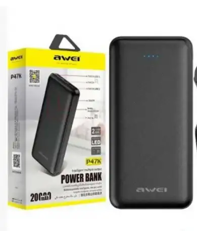 Внешний аккумулятор Awei p47k 20000 mAh новый, фотография 1