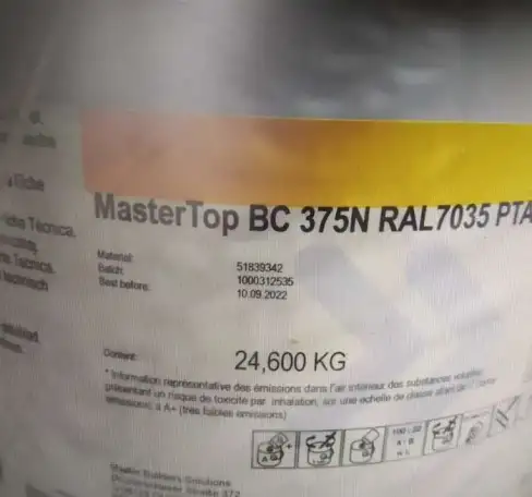 Полимерный пол MasterTop BC 375N, фотография 1