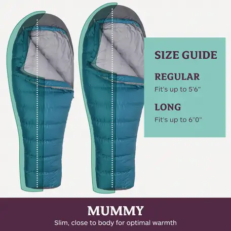 пуховой спальный мешок Marmot Lozen Womens Long. Новый. 1.034 кг., фотография 5