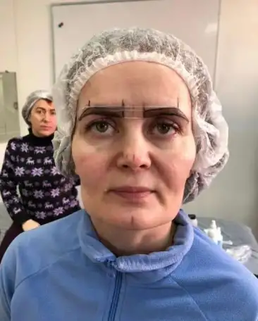 Окрашивание бровей и ресниц, фотография 1