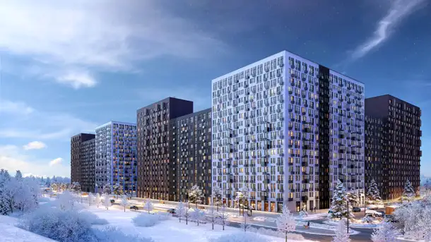1-но комнатная квартира, 34,74 м², 10 эт., ЖК Молжаниново, фотография 7