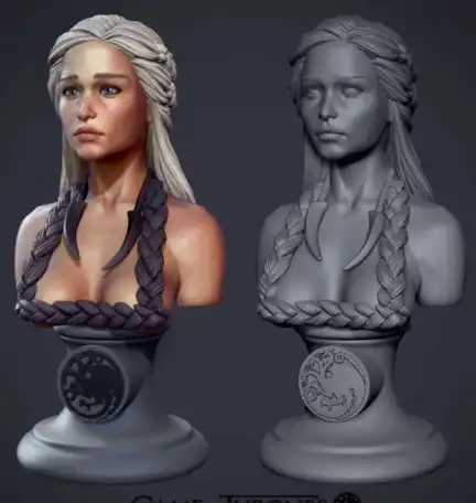 Игры престолов модели Дайнерис Джон Сноу, фотография 1