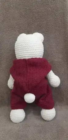Игрушка мягкая вязаная, фотография 5
