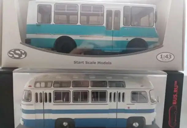 Паз 3205 от Start Scale Models и Паз 672 от ClassicBus., фотография 2