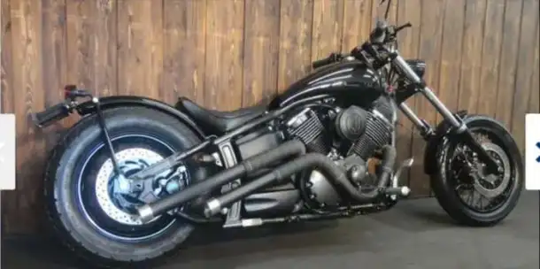 Мотоцикл чоппер Yamaha Dragstar 1100 рама VP13J гв 2006, фотография 3