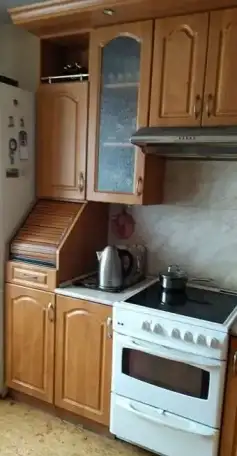 Продам угловой кух. гарнитур б/у с бытовой техникой, фотография 1
