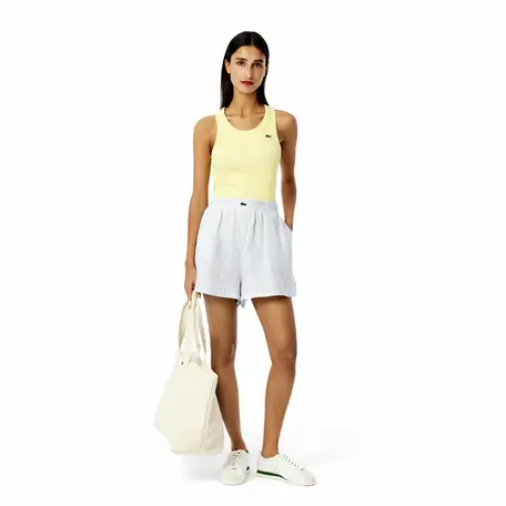 Женские шорты lacoste из льна, фотография 1