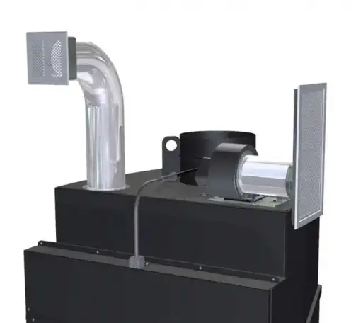 CONFORT TS 65х100 - угловой камин Climacalor, Италия, фотография 9