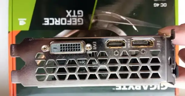 Видеокарта GIGABYTE NVIDIA GeForce GTX 1650 4 ГБ (GV-N1656OC-4GD)(rev. 1.0), фотография 6