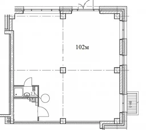100 м², на первой линии, фотография 7