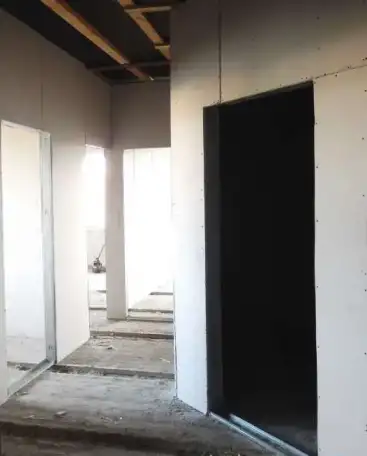 Монтаж ГКЛ на стены, потолки. Монтаж перегородки  в  Красноярске, фотография 8