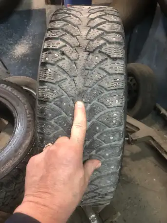Шина бу Nokian Hakkapeliitta 4 R14, фотография 6