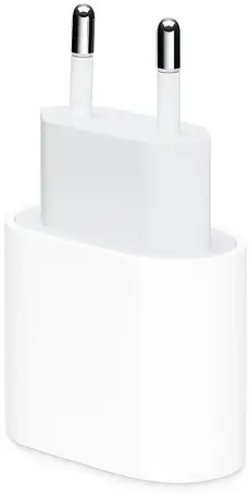 Сетевое зарядное устройство apple 20w usb-c power adapter (mhje3zm/a) белый (еас), фотография 1