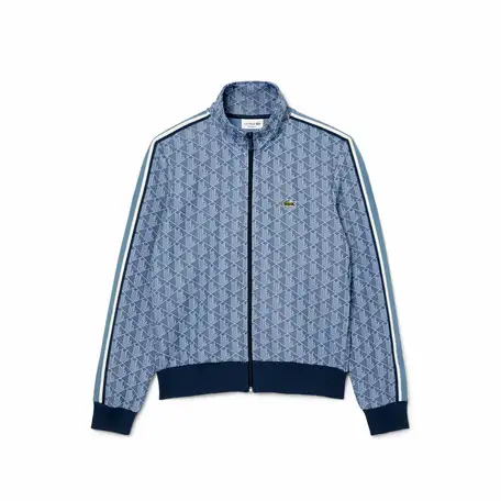 Мужская жаккардовая толстовка lacoste paris с монограммой, фотография 5