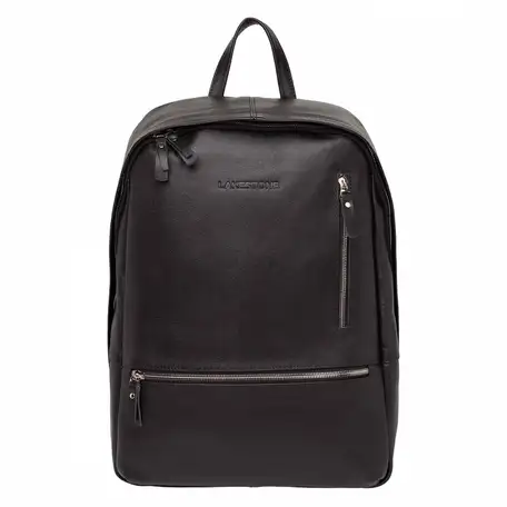 Кожаный рюкзак adams black, фотография 1