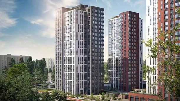 2-х комнатная квартира, 45,40 м², 21 эт., ЖК Южные сады, фотография 8