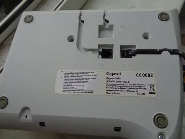 Телефон настольный Siemens Gigaset 5015, фотография 4