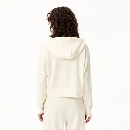 Женская короткая толстовка lacoste с капюшоном, фотография 2