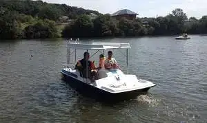 Водный велосипед катамаран, фотография 4