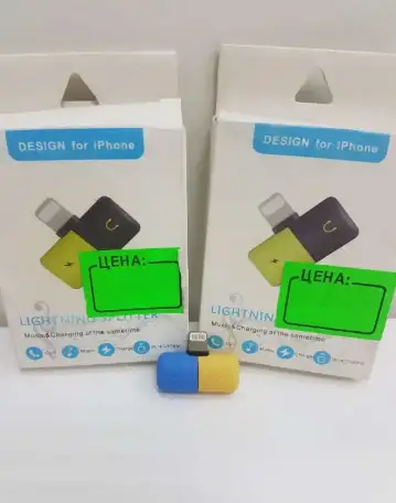 Разветвитель Lightning Splitter 2в1, фотография 1