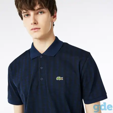 Мужское поло lacoste slim fit, фотография 3