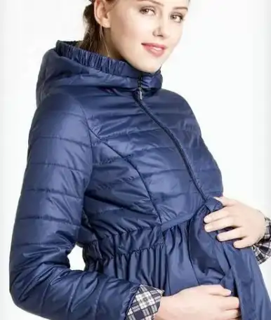 Плащ для беременных утепленный Modress Gabrial, фотография 1