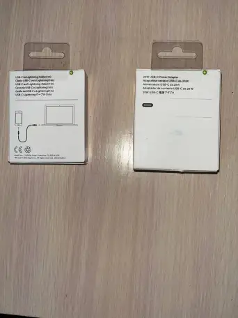 Быстрая зарядка iPhone 20w комплект блок кабель, фотография 2