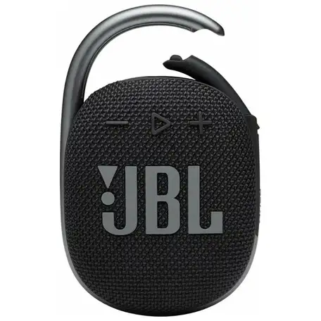 Колонка портативная  jbl clip 4, черная, фотография 1