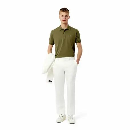 Мужское поло lacoste из смеси эластичного органического хлопка, фотография 4