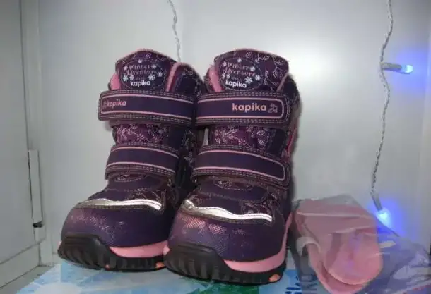 Зимние мембранные ботинки Kapika с подсветкой, фотография 1