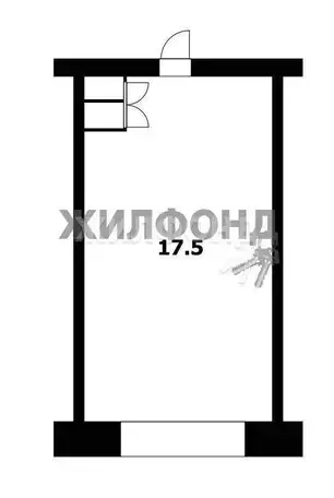 Продается комната 17.4 м2 в 1 ком.кв., фотография 1