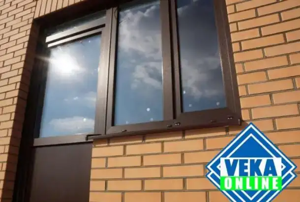 Балконный блок VEKA WHS 72 фурнитура MACO, фотография 1