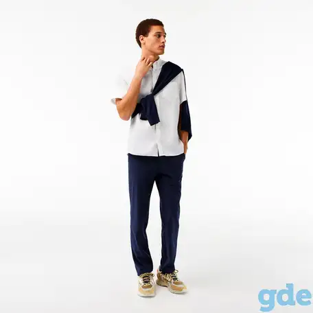 Мужская льняная рубашка lacoste, фотография 3