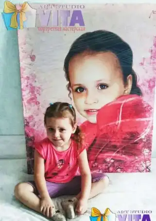 Портреты по фото в Казани, фотография 2
