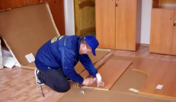 сборка шкаф купе, фотография 1