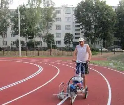 Разметка спортивной площадки по доступным ценам и в минимальные сроки, фотография 2