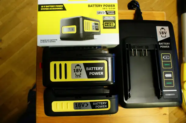 Триммер аккумуляторный Karcher ltr 18-30,18-50 battery set., фотография 2