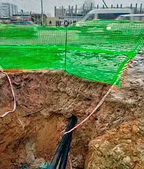Прокол под дорогой для замены труб, фотография 1