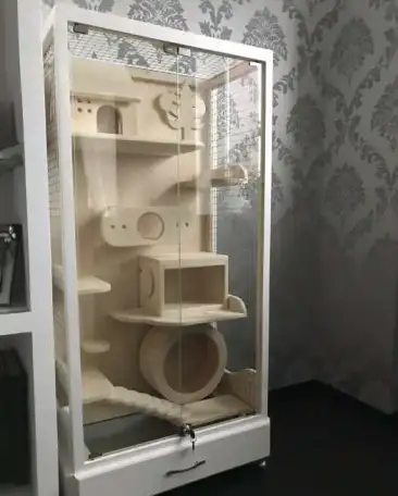 Витрина(клетка) для шиншиллы,белки, фотография 1