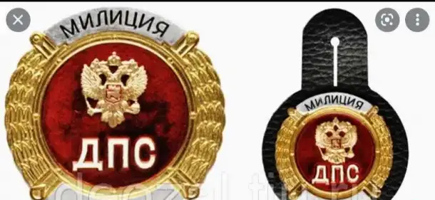 Знаки сотрудника ГИБДД ДПС, фотография 1