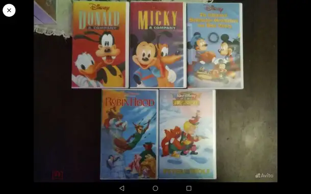 Видеокассеты Walt Disney Classics Collection  80s-90s, фотография 2