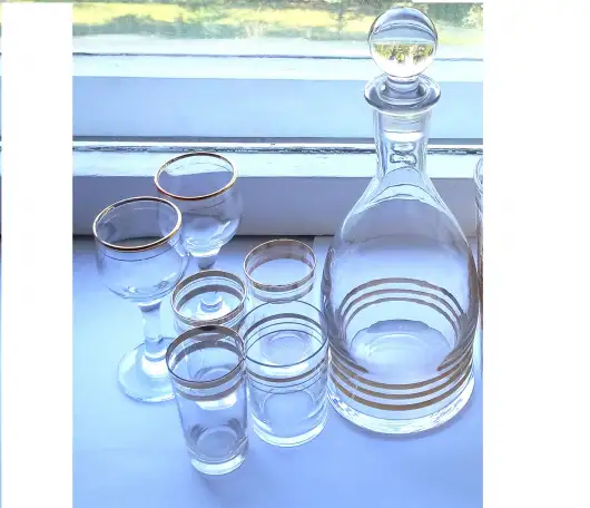 Графины и стопки СССР, фотография 3