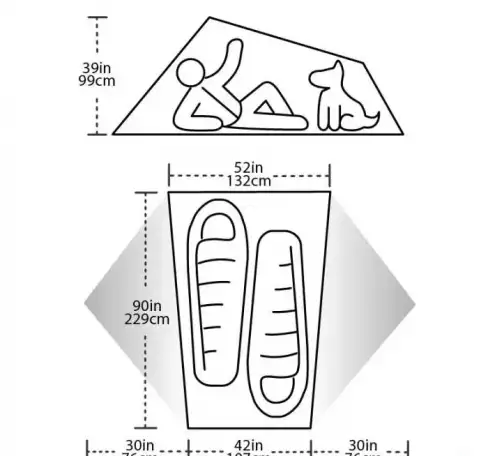 палатка Big Agnes Krumholtz Ul2 + солнечная батарея Goal Zero в подарок, фотография 5