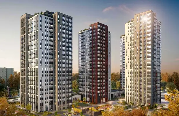 2-х комнатная квартира, 45,40 м², 21 эт., ЖК Южные сады, фотография 18