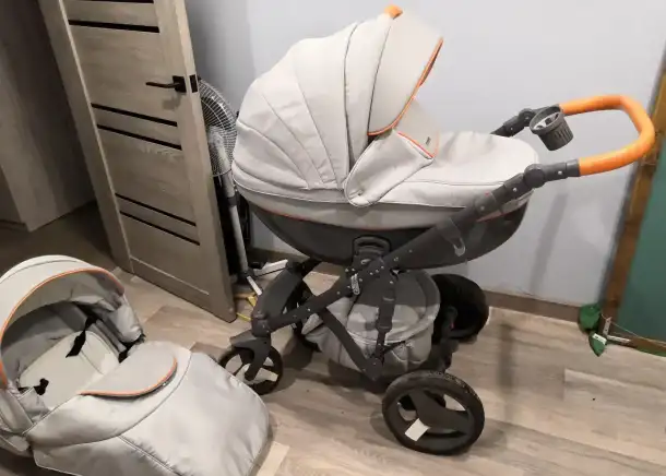 Продам Коляску adamex monte carbon 2 в 1, фотография 1
