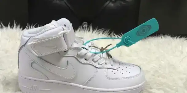Nike Air Force (белые высокие), фотография 1