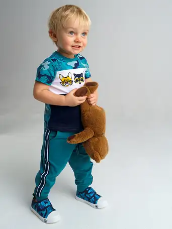 Комплект: футболка, брюки для мальчика, фотография 4