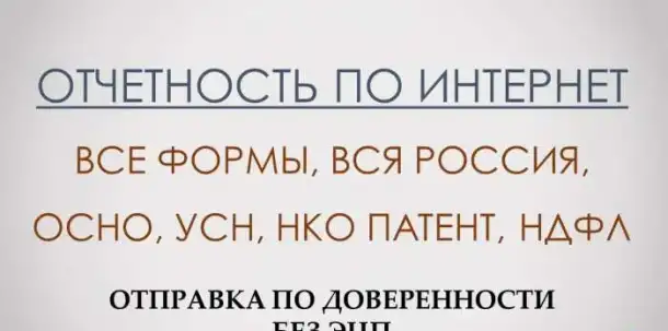Электронная отчетность без ЭЦП по доверенности, фотография 1